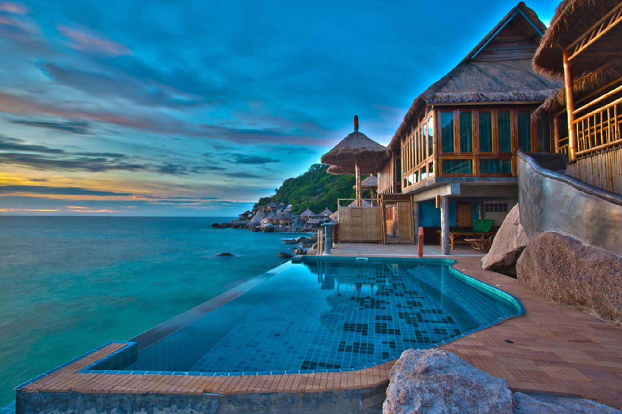 Готель Koh Tao Bamboo Huts Екстер'єр фото