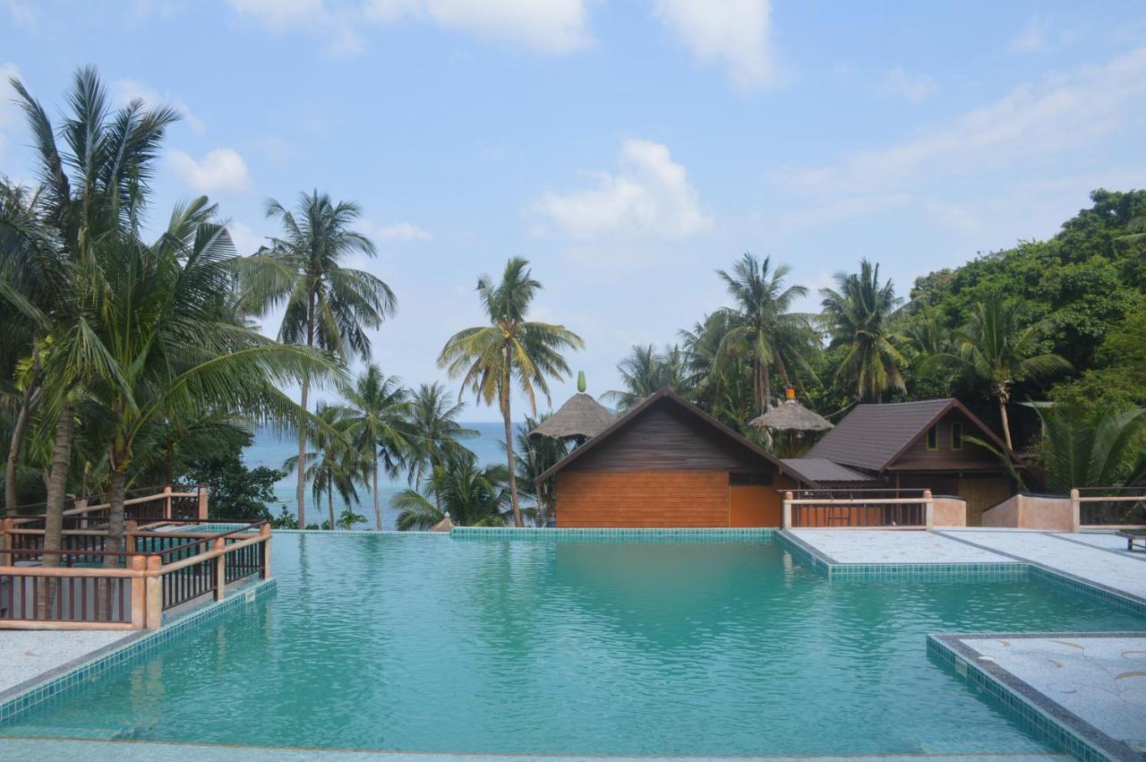Готель Koh Tao Bamboo Huts Екстер'єр фото